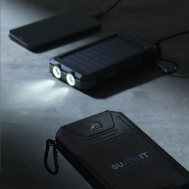Logo trade advertising products image of: Trail RCS Solar Charger Compass 8000