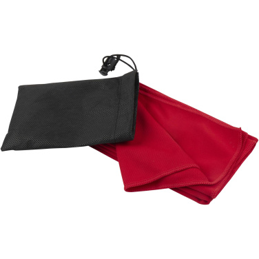 Logo trade corporate gifts picture of: Lucas RPET sport towel 30x80 cm