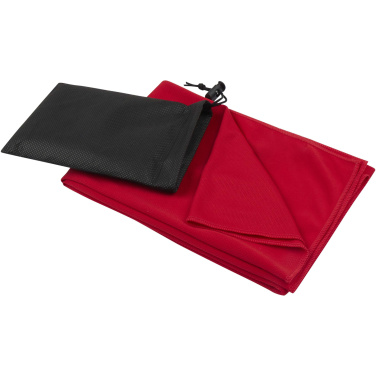 Logotrade promotional gift image of: Lucas RPET sport towel 50x100 cm