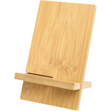 Logotrade promotional item image of: Ceibo detachable bamboo phone stand