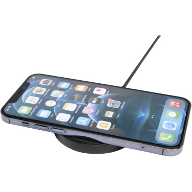 Logo trade promotional gifts picture of: Freal 15W recycled plastic wireless charging pad