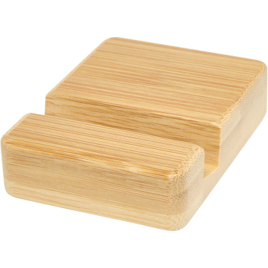 Logotrade promotional item picture of: Ebla bamboo phone stand