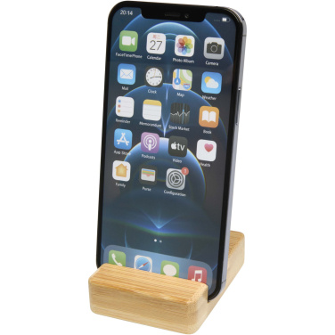 Logotrade promotional gift picture of: Ebla bamboo phone stand