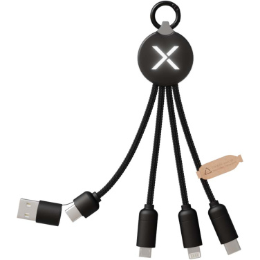 Logotrade advertising product picture of: SCX.design C14 15W 5-in-1 charging cable
