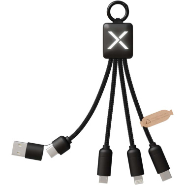 Logotrade promotional merchandise picture of: SCX.design C13 15W 5-in-1 charging cable
