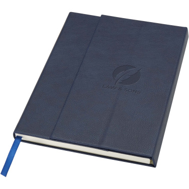Logo trade promotional items image of: Alejandra A5 recycled plastic hard cover notebook