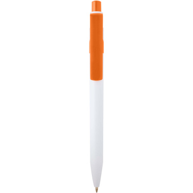 Logo trade promotional gifts image of: Unica recycled plastic ballpoint pen (blue ink)