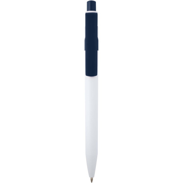 Logotrade promotional item picture of: Unica recycled plastic ballpoint pen (blue ink)