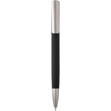 Logo trade promotional merchandise photo of: Ziggur aluminium ballpoint pen (blue ink)