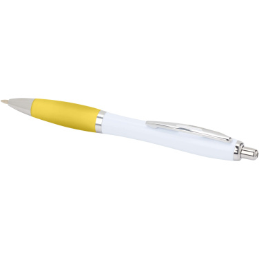 Logotrade promotional items photo of: Nash recycled plastic ballpoint pen (blue ink)
