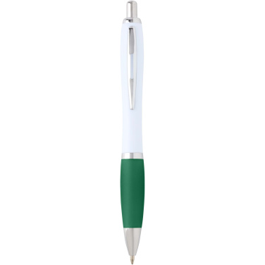 Logotrade promotional gift picture of: Nash recycled plastic ballpoint pen (blue ink)