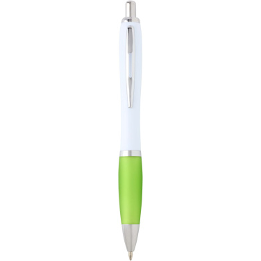 Logo trade promotional giveaways picture of: Nash recycled plastic ballpoint pen (blue ink)