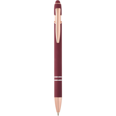 Logotrade advertising product picture of: Nanna ballpoint pen with rose gold finish (blue ink)