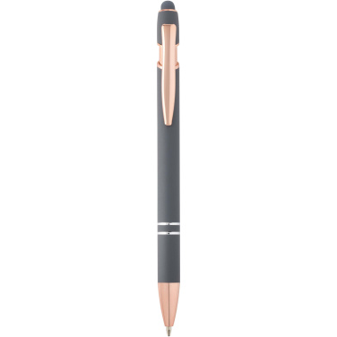 Logotrade business gift image of: Nanna ballpoint pen with rose gold finish (blue ink)