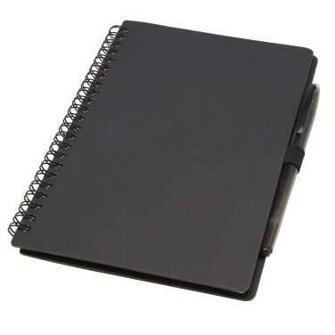 Logotrade promotional product image of: Slate reusable soft cover notebook and pen set (black ink)