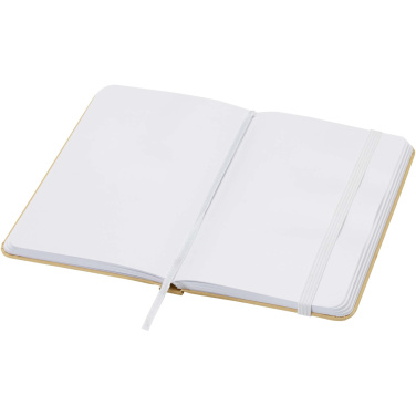 Logotrade advertising product picture of: Reed A6 recycled hard cover notebook with plain pages