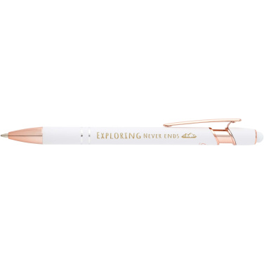 Logotrade promotional product image of: Nanna ballpoint pen with rose gold finish (black ink)