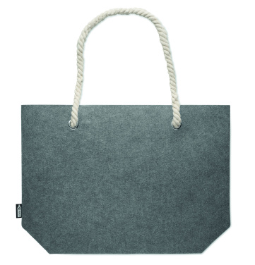 Logotrade advertising product picture of: RPET felt beach bag