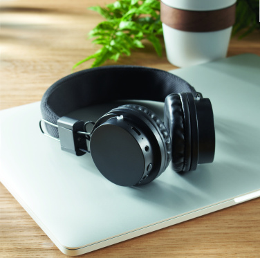Logotrade promotional giveaway picture of: ABS wireless foldable headphone