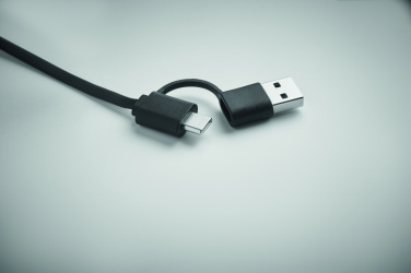 Logo trade promotional products image of: 60W retractable charging cable