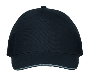Logotrade promotional merchandise photo of: 5 panel LED cotton cap 220gr/m²