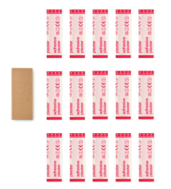 Logo trade promotional items picture of: 15 pieces adhesive plasters