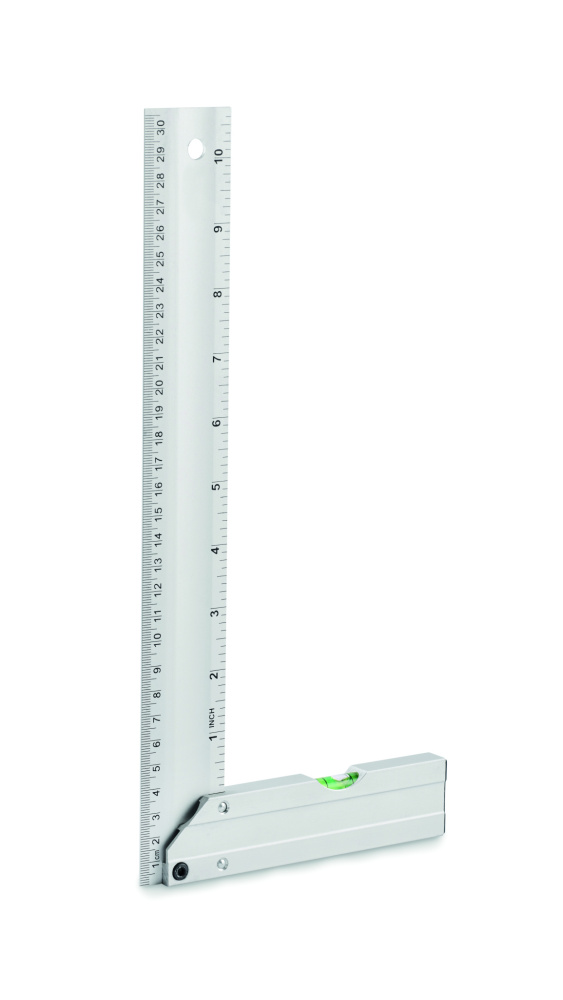 Logotrade promotional giveaway picture of: Aluminium level ruler 30 cm