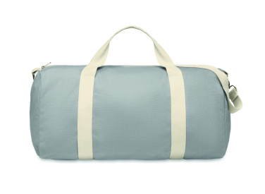 Logo trade promotional item photo of: Recycled duffle bag 320 gr/m²