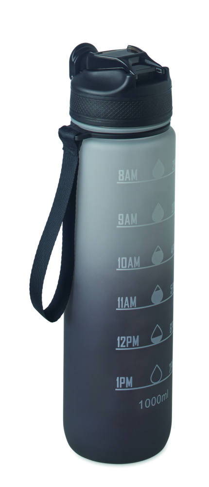 Logotrade promotional item image of: Sports water bottle RPET 1L