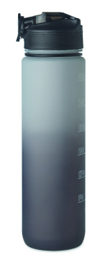 Logo trade promotional gift photo of: Sports water bottle RPET 1L