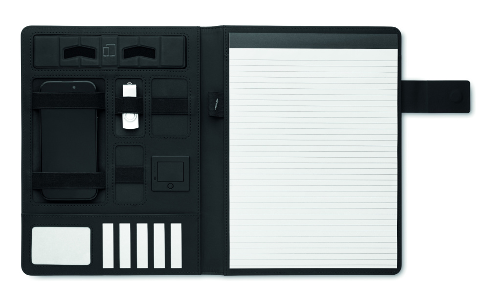 Logotrade promotional merchandise photo of: A4 folder and wireless charger