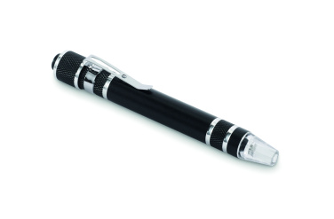 Logo trade promotional products image of: recycled multi tool pen