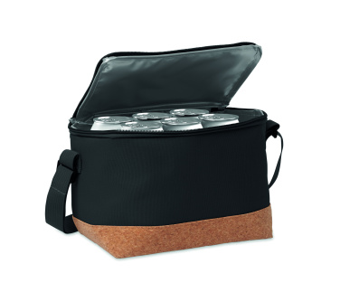 Logo trade promotional gift photo of: 600D RPET cooler bag