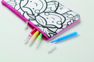 Logotrade promotional giveaway picture of: Pencil case with markers