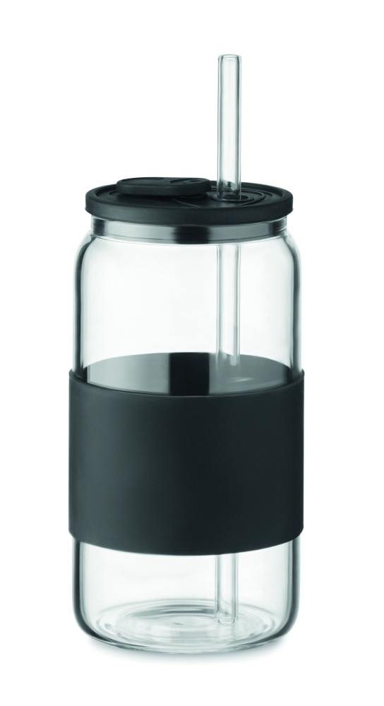 Logo trade advertising products picture of: High borosilicate tumbler 550ml