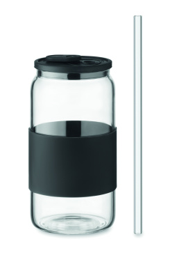 Logo trade promotional items image of: High borosilicate tumbler 550ml