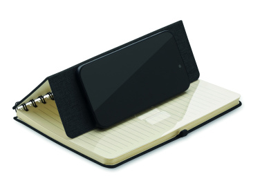 Logotrade advertising products photo of: A5 notebook with phone holder