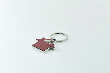 Logotrade promotional gifts photo of: House shaped key ring