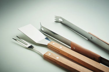 Logo trade promotional gifts image of: Oakwood barbecue set