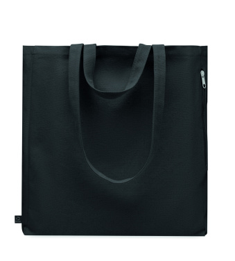 Logo trade promotional merchandise picture of: Recycled cotton shopping bag