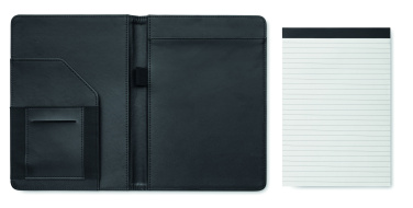 Logo trade promotional merchandise image of: A5 portfolio 300D RPET