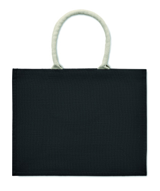 Logotrade advertising product image of: Jute bag with cotton handle
