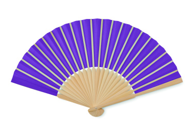 Logo trade promotional giveaway photo of: Manual hand fan