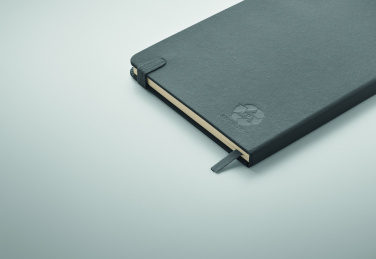 Logotrade promotional gifts photo of: Recycled Leather A5 notebook