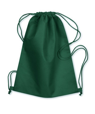 Logo trade promotional item photo of: 80gr/m² nonwoven drawstring