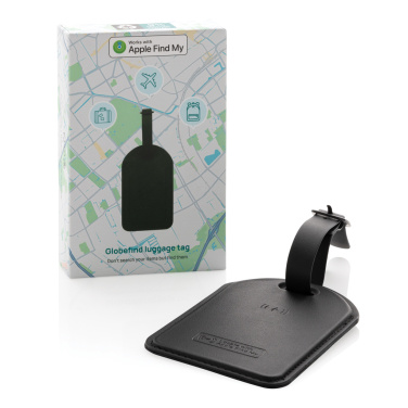 Logo trade promotional merchandise photo of: Globetrack RCSrPolyester luggage tag with worldwide locating