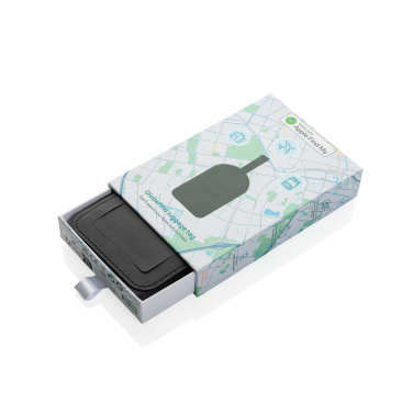Logo trade promotional giveaway photo of: Globetrack RCSrPolyester luggage tag with worldwide locating