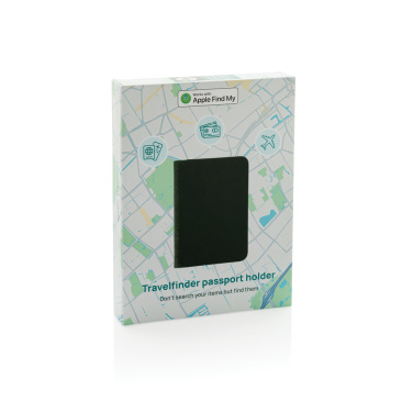 Logotrade promotional giveaway image of: Trackmate RCS rpolyester passport holder worldwide locating