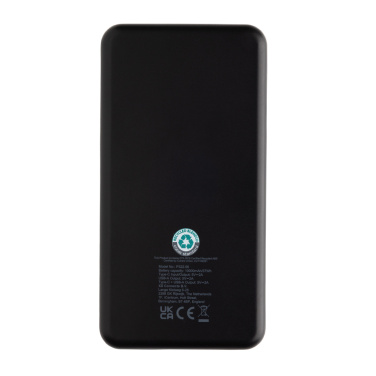 Logotrade promotional item image of: Boostcore RCS recycled plastic powerbank 10.000mAh USB C