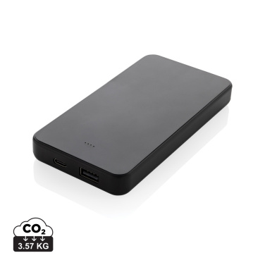 Logo trade promotional giveaways image of: Boostcore RCS recycled plastic powerbank 10.000mAh USB C